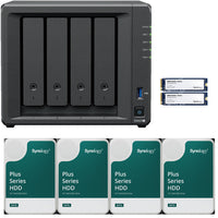Thumbnail for Synology DS1522+ 5-BAY DiskStation with 8GB RAM and 800GB (2x400GB) Cache and 20TB (5x4TB) Synology Plus Drives Fully Assembled and Tested