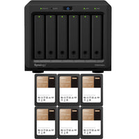 Thumbnail for Synology DS620slim 6-BAY DiskStation with 2GB RAM and 5.76TB (6 x 960GB) of Synology Enterprise SSDs Fully Assembled and Tested