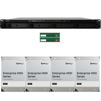 Thumbnail for RS1619xs+ 4-BAY RackStation with 32GB RAM and 64TB (4 x 16TB) of HAT5300 Synology Enterprise Drives