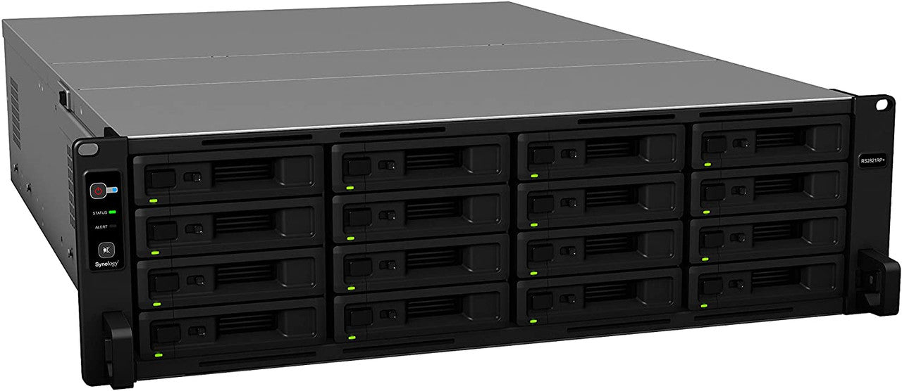 RS2821RP+ 16-BAY RackStation with 4GB RAM and 128TB (16 x 8TB) of Synology Enterprise Drives
