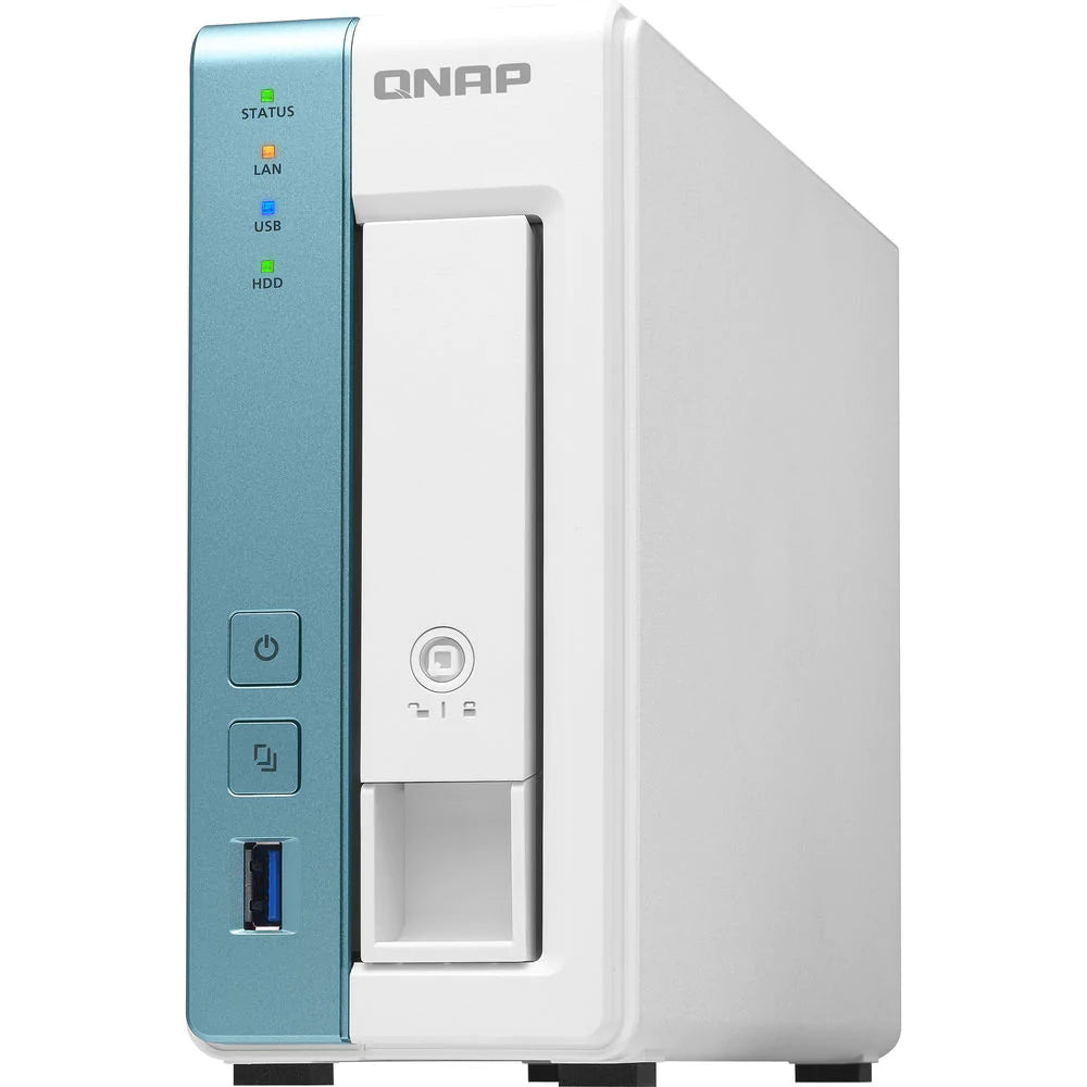 QNAP TS-131K 1-Bay Home NAS with a 2TB Seagate Ironwolf NAS Drive Fully Assembled and Tested
