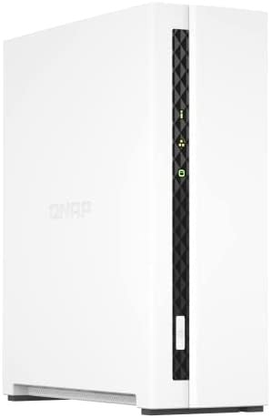 QNAP TS-133 1-Bay Desktop NAS with a 4TB Seagate Ironwolf NAS Drive Fully Assembled and Tested