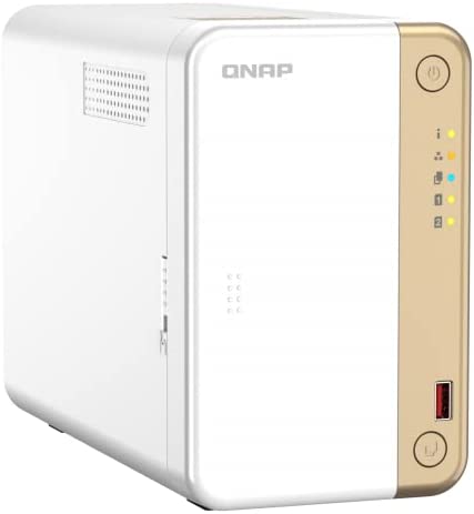 TS-262 2-BAY NAS with 4GB RAM and 4TB (2x2TB) of Seagate Ironwolf NAS Drives Fully Assembled and Tested